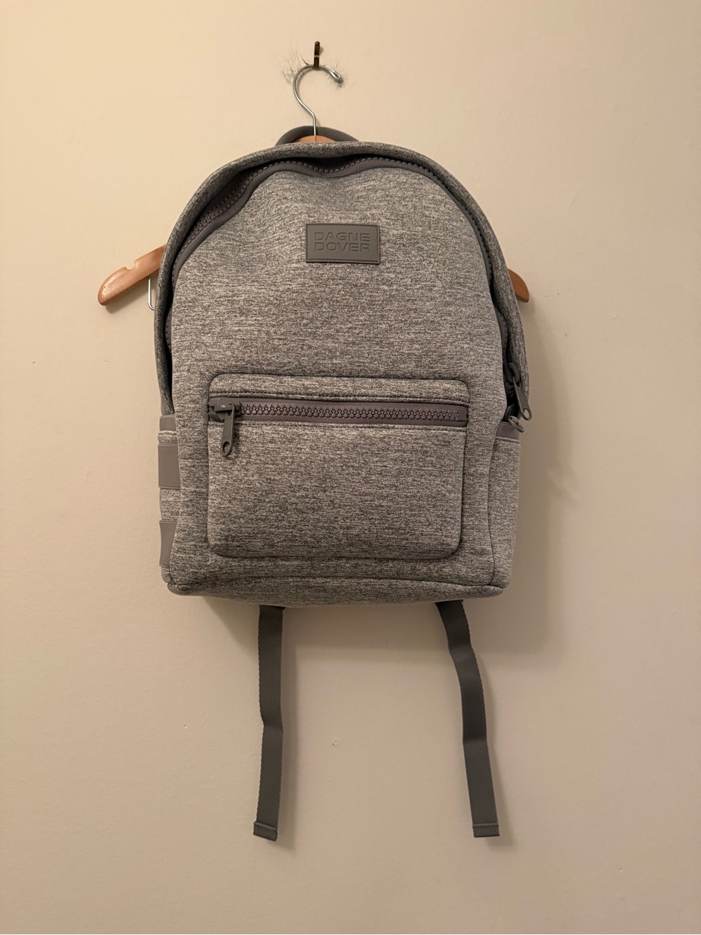 DAGNE DOVER Grey Everyday Backpack - Compact 17" - Picture 4 of 14